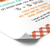 Hamburger Finanzierungs-Event-Template Poster (Ecke)