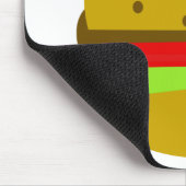 Hamburger Food Food Mousepad (Ecke)