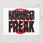 Hamburger Freak Postkarte (Vorderseite)
