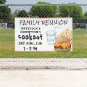 Hamburger Fries Fast Food | Family Wiedersehen Banner (Insitu)