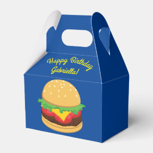 Hamburger Geburtstagsparty Burger Geschenkschachtel