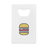 Hamburger! Geldbeutel Flaschenöffner (Rückseite)