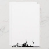 Hamburger Geschenkidee Briefpapier (Vorne/Hinten)