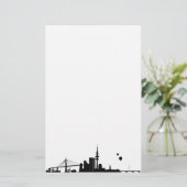 Hamburger Geschenkidee Briefpapier (Stehend Vorderseite)