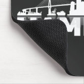 Hamburger Geschenkidee Mousepad (Ecke)