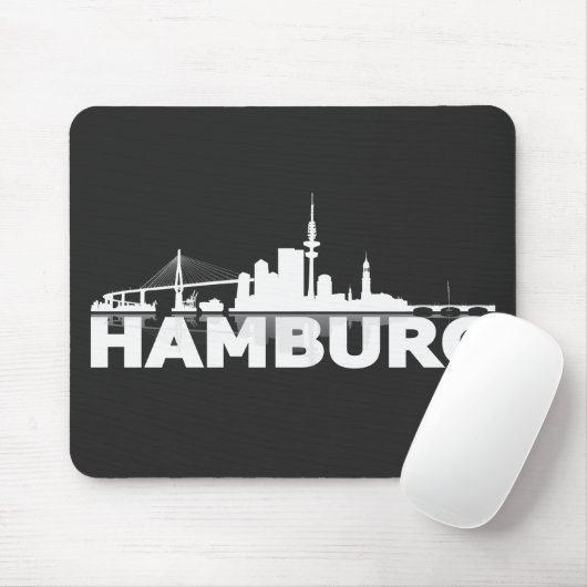 Hamburger Geschenkidee Mousepad (Mit Mouse)