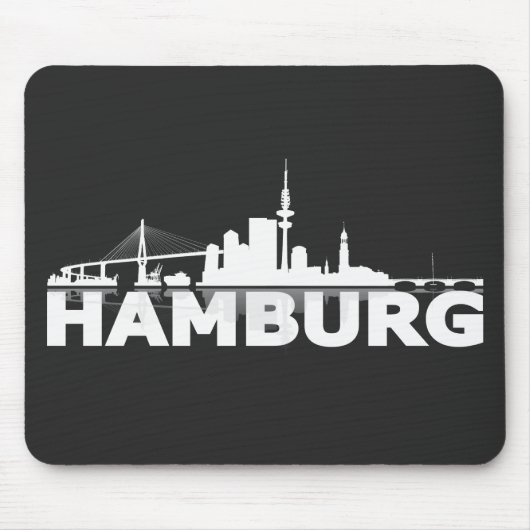 Hamburger Geschenkidee Mousepad (Vorne)
