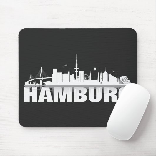 Hamburger Geschenkidee Mousepad (Mit Mouse)