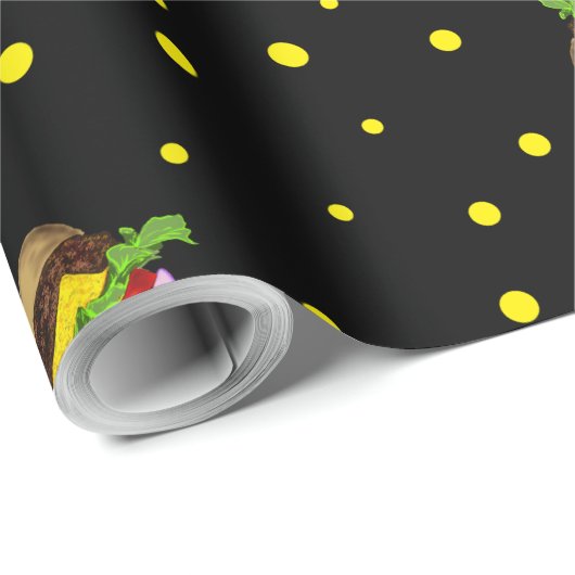 Hamburger Geschenkpapier (Rolleneckpunkt)