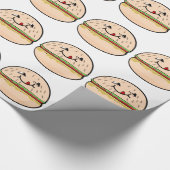 hamburger geschenkpapier (Ecke)