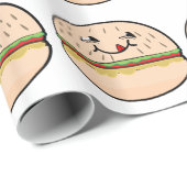 hamburger geschenkpapier (Rolleneckpunkt)