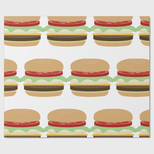 Hamburger Geschenkpapier (Flach)