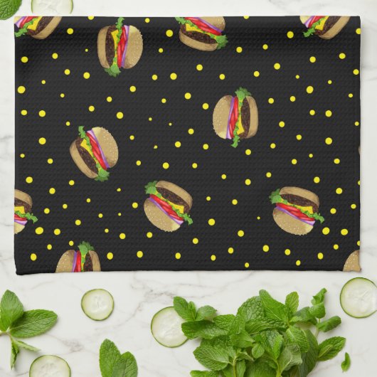 Hamburger Geschirrtuch (Gefaltet)