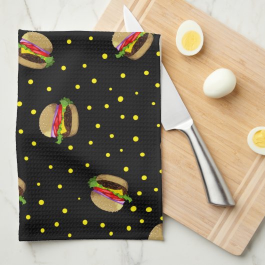 Hamburger Geschirrtuch (Viertel Falte)