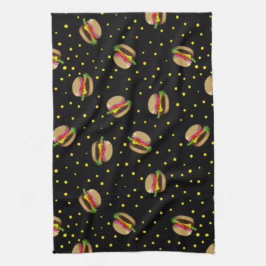 Hamburger Geschirrtuch (Vertikal)