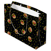 Hamburger Große Geschenktüte (Rückseite Schrägansicht)