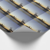 Hamburger Hafen Geschenkpapier (Ecke)