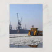 Hamburger Hafen Postkarte (Vorderseite)