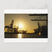 Hamburger Hafen Postkarte (Vorderseite)