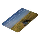 Hamburger Hallig, Wattenmeer, Deutschland Magnet (Linke Seite)