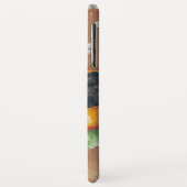 Hamburger Illustration individuelle Name Handys Fä Case-Mate iPhone Hülle (Hinten/Links)