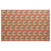 Hamburger-Illustrationsgewohnheitsgewebe Stoff (Fat Quarter (45,7 x 55,9 cm))