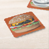 Hamburger Illustrationspapier-Untersetzer Untersetzer (angewinkelt)