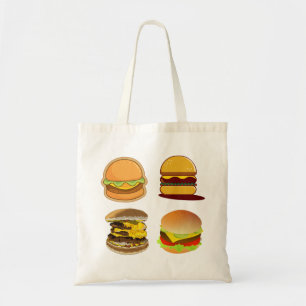 Hamburger, Käseseburger, Lebensmittel Tragetasche