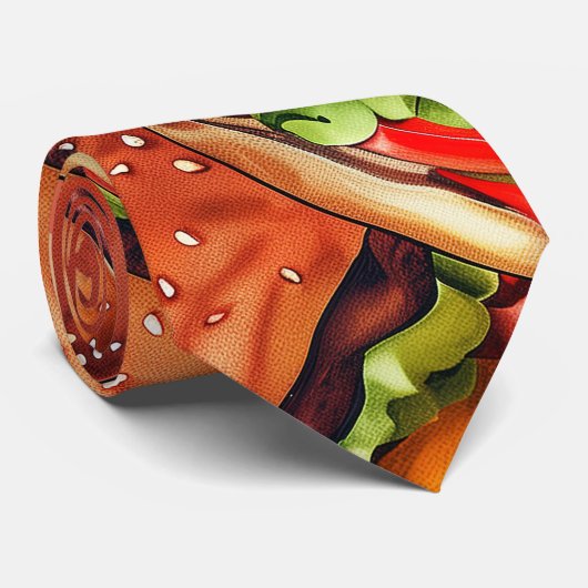 Hamburger Krawatte (Gerollt)