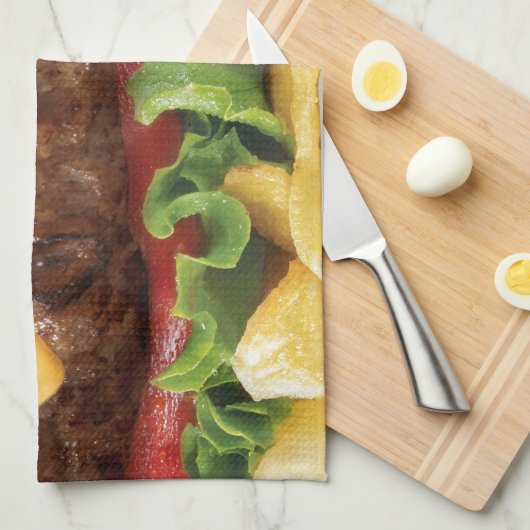 Hamburger Küchentuch (Viertel Falte)