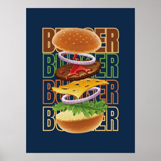 Hamburger Kunst Poster (Vorne)