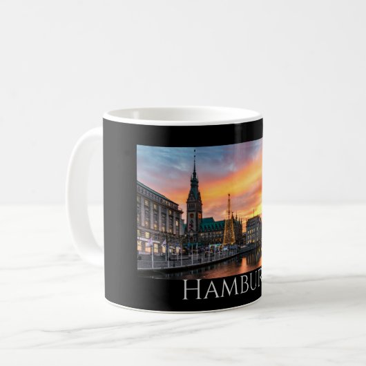 Hamburger Landschaftliche Küste Kaffeetasse (Vorderseite Links)