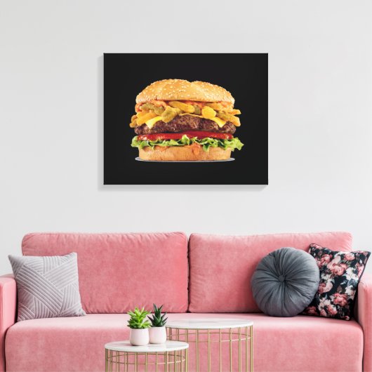 Hamburger Leinwanddruck (Insitu (Wohnzimmer))