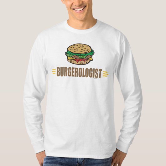 Hamburger Liebhaber T-Shirt (Vorderseite)