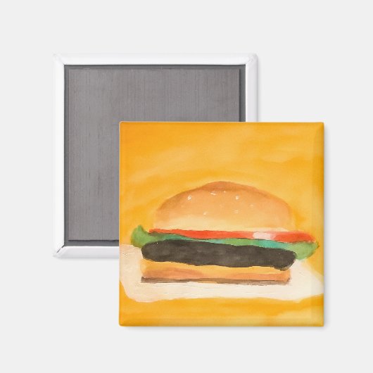 Hamburger Magnet (Vorderseite/Rückseite)
