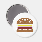 Hamburger Magnet (Vorderseite/Rückseite)