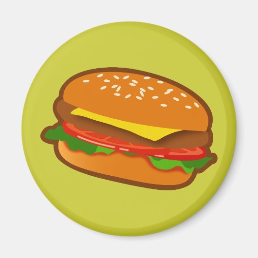 Hamburger Magnet (Vorne)