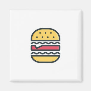 Hamburger! Magnet