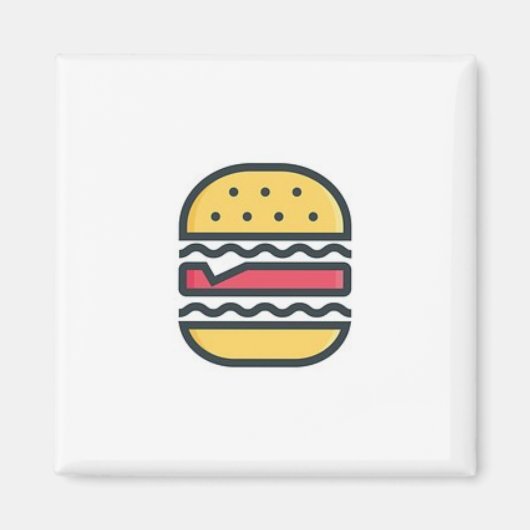 Hamburger! Magnet (Vorne)
