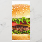 hamburger menükarte (Vorderseite)