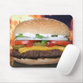 Hamburger Mousepad (Mit Mouse)