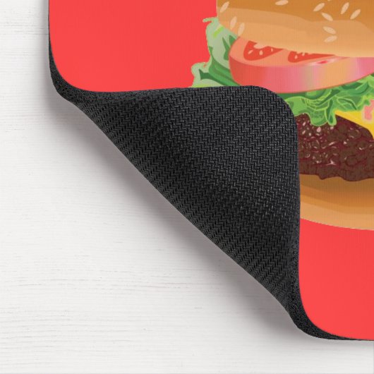Hamburger mousepad (Ecke)