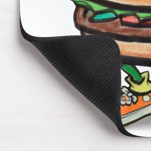 Hamburger Mousepad (Ecke)