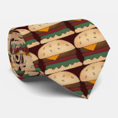 Hamburger-NahrungsmittelKrawatte Krawatte (Gerollt)