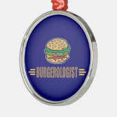 Hamburger Ornament Aus Metall (Links)