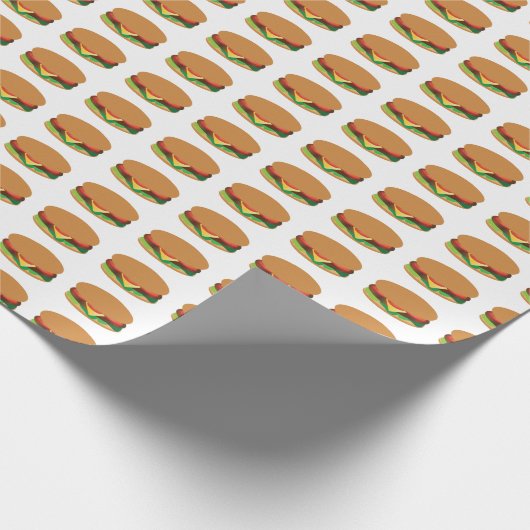 Hamburger-Packpapier Geschenkpapier (Ecke)