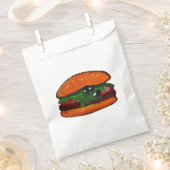 Hamburger-Party-Geschenktüte Geschenktütchen (Ausgeschnitten)