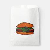 Hamburger-Party-Geschenktüte Geschenktütchen (Vorderseite)
