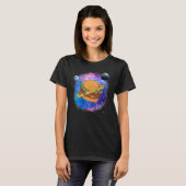 Hamburger Planet Galaxy Burger T-Shirt (Vorne ganz)