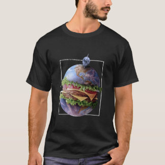 hamburger planet T-Shirt